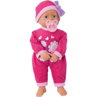 Babypuppe My First Baby 38 cm pink mit 24 sounds