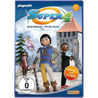 DVD Super4: Auf ins Abenteuer - Auf ins Abenteuer / Wie alles begann