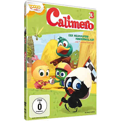 DVD Calimero 03 - Der Heuhaufen-Hindernislauf und 7 weitere Episoden
