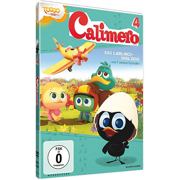 DVD Calimero 04 - Das Lieblingsspielzeug und 7 weitere Episoden
