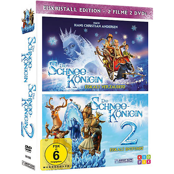 DVD Die Schneekönigin 1+2