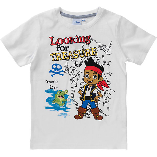 DISNEY JAKE UND DIE NIMMERLANDPIRATEN T-Shirt für Jungen