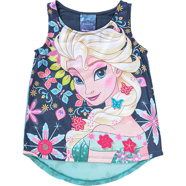 DISNEY DIE EISKÖNIGIN Top für Mädchen, Elsa
