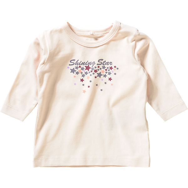 Baby Langarmshirt für Mädchen, Organic Cotton