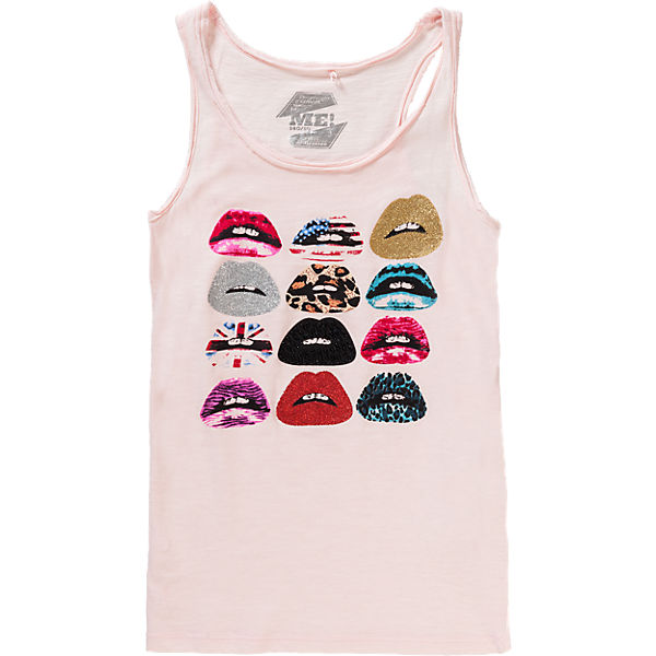 Tanktop für Mädchen, Glitzer
