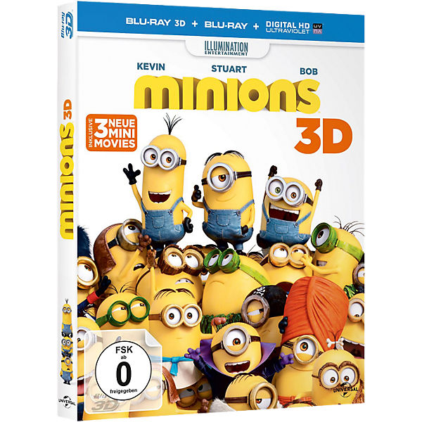 BLU-RAY Minions (3D)