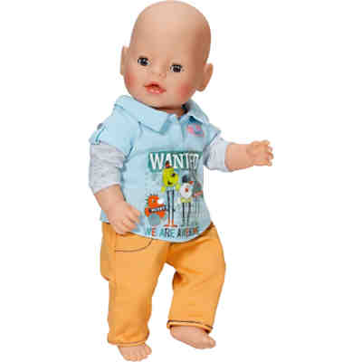 BABY born® Puppenkleidung Longsleeve, orange Hose, 43 cm 2