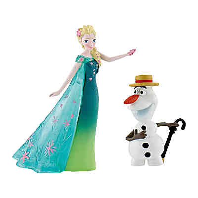 BULLYLAND Comicwelt - Walt Disney Die Eiskönigin Fever- Elsa & Olaf mit Hut