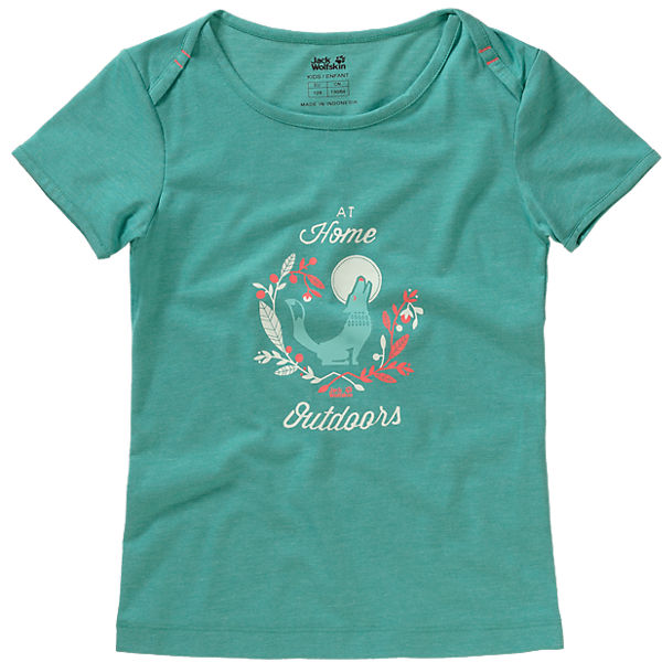 JACK WOLFSKIN T-Shirt HOWLING WOLF für Mädchen