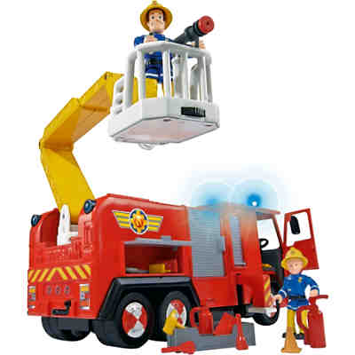 Feuerwehrmann Sam - Feuerwehrwagen Deluxe Jupiter mit 2 Figuren 2