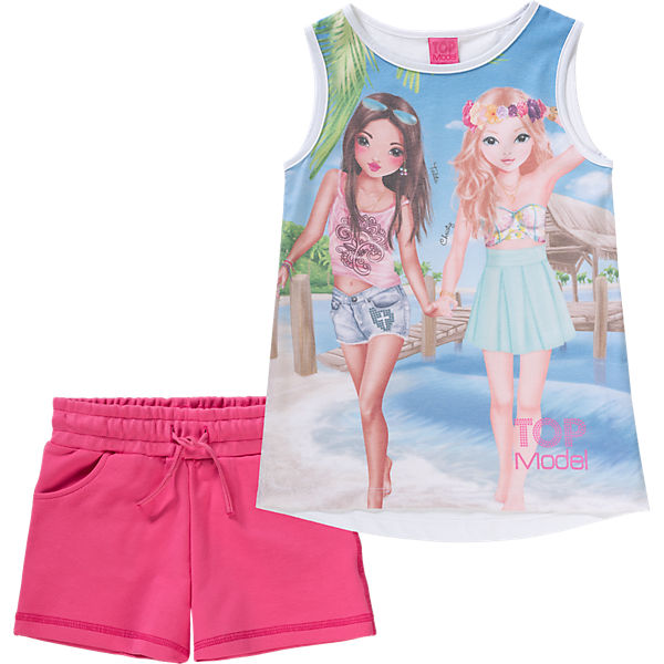 TOPModel Set Top & Sweatshorts für Mädchen