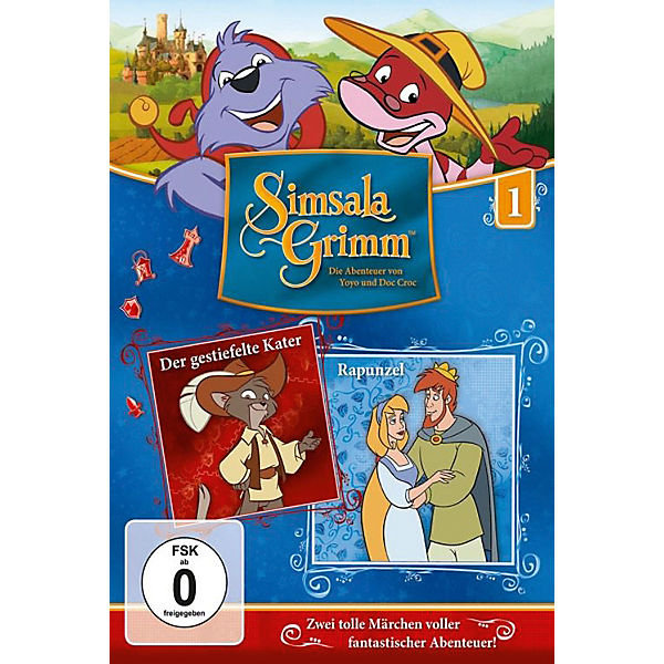 DVD Simsalagrimm 01 - Der Gestiefelte Kater/Rapunzel