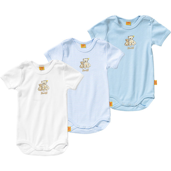 Baby Bodys 3er-Pack für Jungen