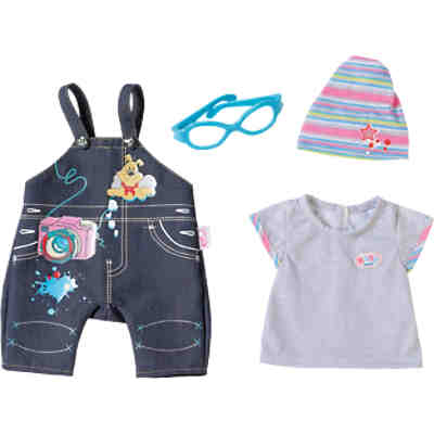 BABY born® Puppenkleidung Jeans Kollektion Latzhose Deluxe, 43 cm