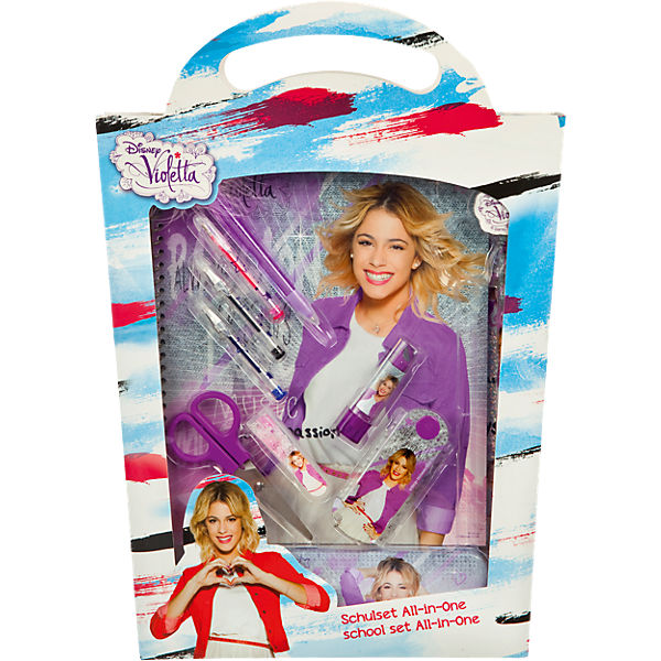 Schulset All-in One Violetta, 14-tlg.