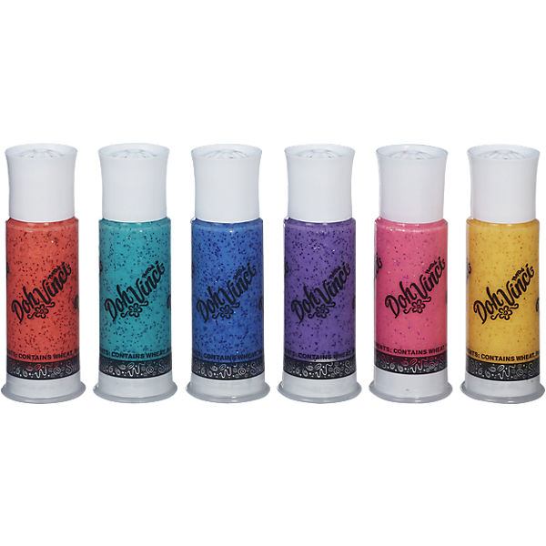 DohVinci 6er Pack Glitzerfarben