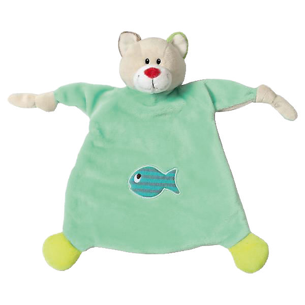 My First NICI 39249 Schmusetuch Katze