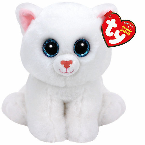 Beanie Classic 15 cm Katze Pearl