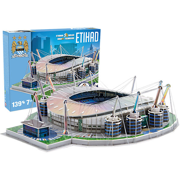 3D Stadion-Puzzle Etihad Stadium Manchester City 139 Teile