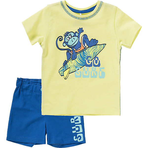 Set T-Shirt & Shorts für Jungen, Organic Cotton