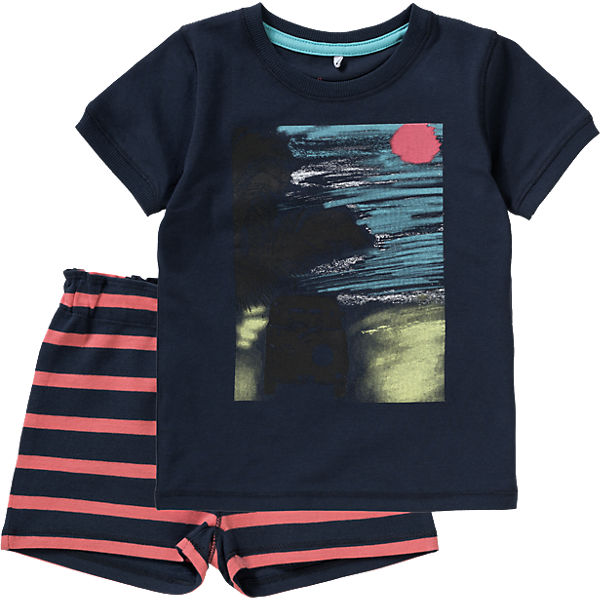 Set T-Shirt & Sweatshorts für Jungen, Organic Cotton