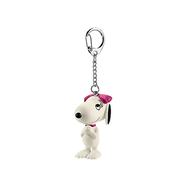 Schleich 22038 Peanuts: Schlüsselanhänger Belle, entzückt