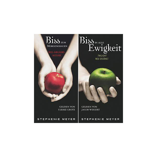 Biss-Jubiläumsausgabe - Biss zum Morgengrauen / Biss in alle Ewigkeit, 3 MP3-CDs