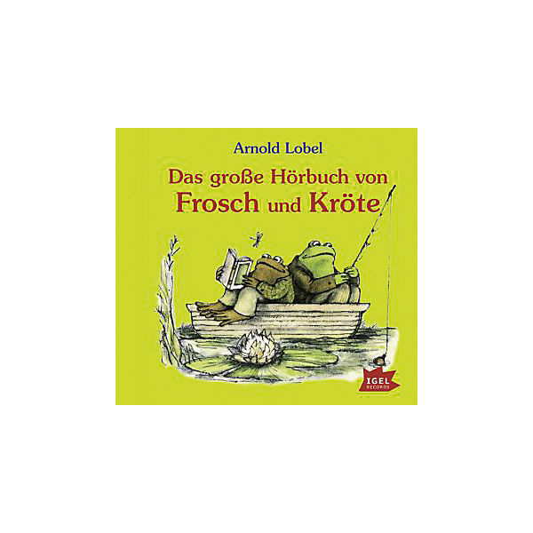 Das große Hörbuch von Frosch und Kröte, 1 Audio-CD