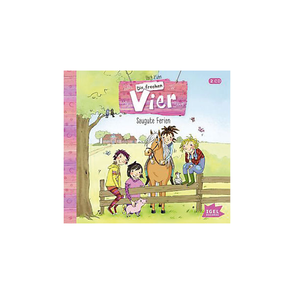 Die frechen Vier: Saugute Ferien, 2 Audio-CDs