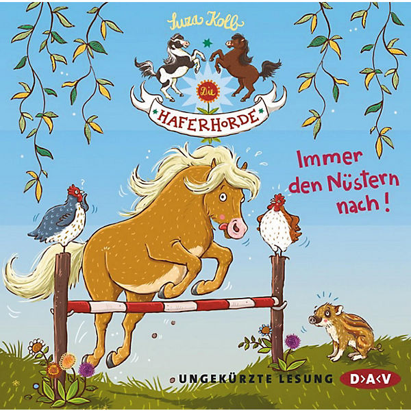 Die Haferhorde: Immer den Nüstern nach!, 2 Audio-CDs