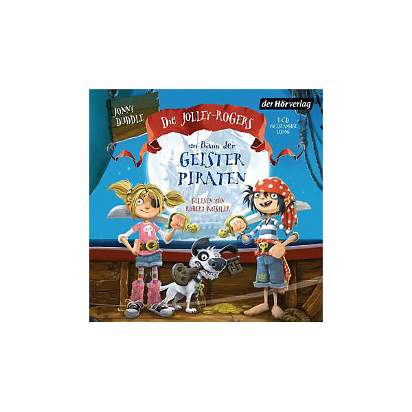 Die Jolley-Rogers im Bann der Geisterpiraten, 1 Audio-CD