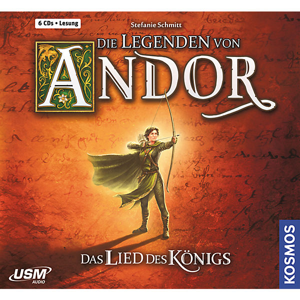 Die Legenden von Andor: Das Lied des Königs, 6 Audio-CDs