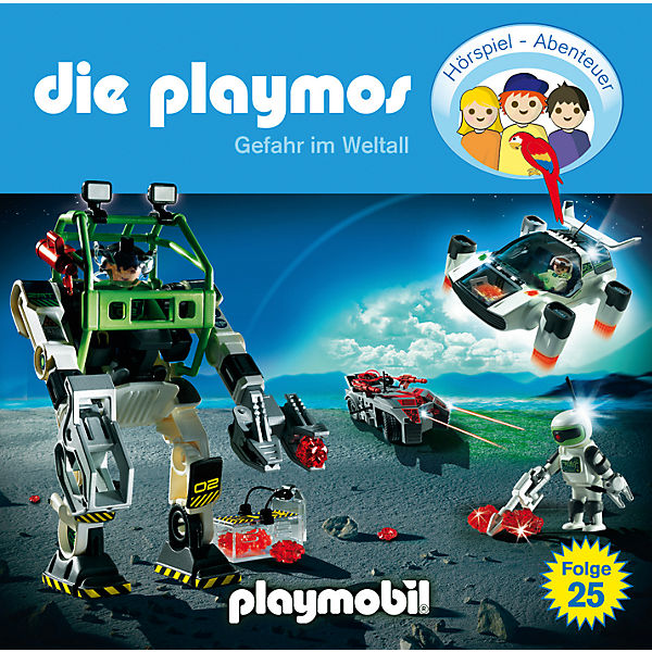 Die Playmos - Gefahr im Weltall, 1 Audio-CD
