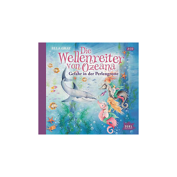 Die Wellenreiter von Ozeana: Gefahr in der Perlengrotte, 2 Audio-CDs