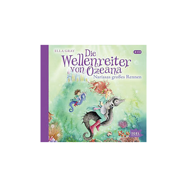 Die Wellenreiter von Ozeana: Narissas großes Rennen, 2 Audio-CDs
