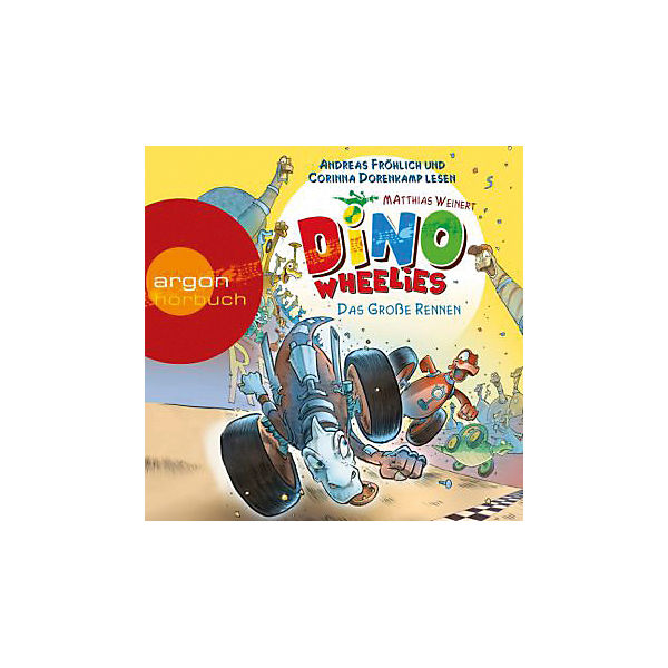 Dino Wheelies - Das große Rennen, Audio-CD