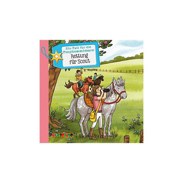 Ein Fall für die Ponykommissare: Rettung für Scout, 2 Audio-CDs