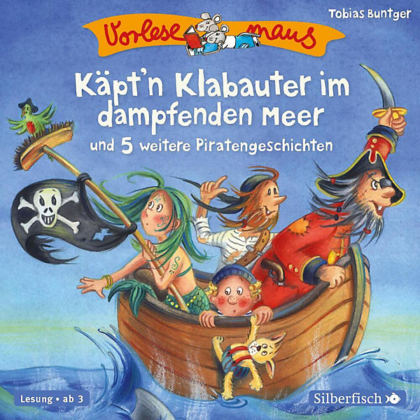 Käpt'n Klabauter im dampfenden Meer und 5 weitere Piratengeschichten, 1 Audio-CD