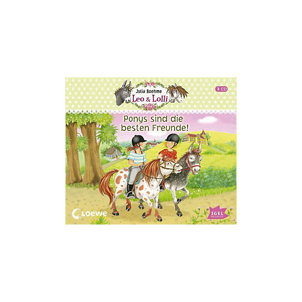 Leo & Lolli - Ponys sind die besten Freunde, 2 Audio-CDs