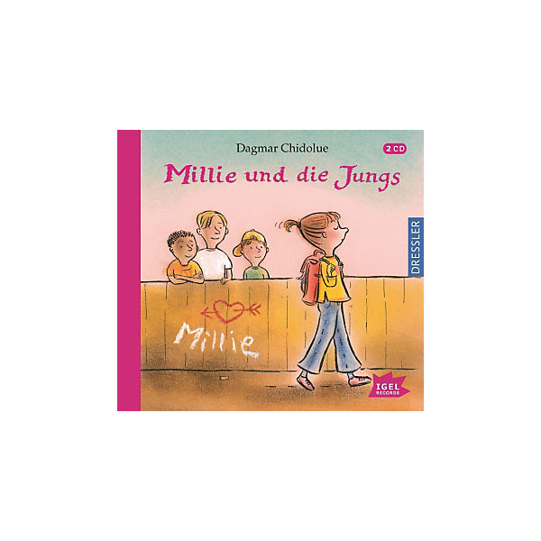 Millie und die Jungs, 2 Audio-CDs