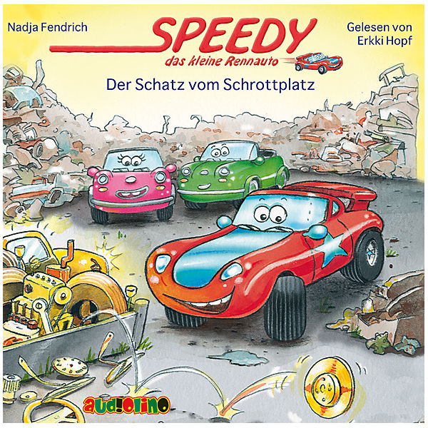 Speedy, das kleine Rennauto: Der Schatz vom Schrottplatz, Audio-CD