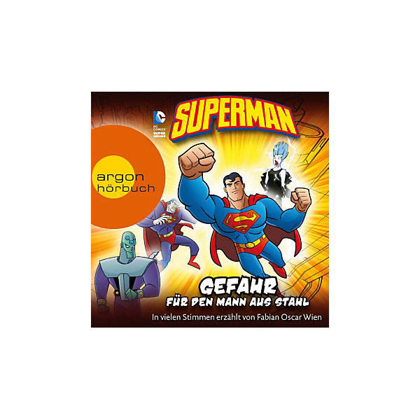Superman: Gefahr für den Mann aus Stahl, 1 Audio-CD