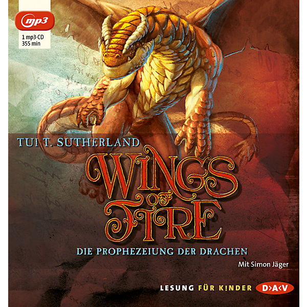 Wings of Fire: Die Prophezeiung der Drachen, MP3-CD