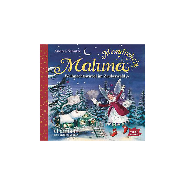 Maluna Mondschein - Weihnachtswirbel im Zauberwald, Audio-CD