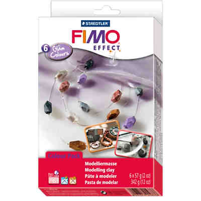 FIMO effect Materialpackung Glam Colours, 6 x 57 g