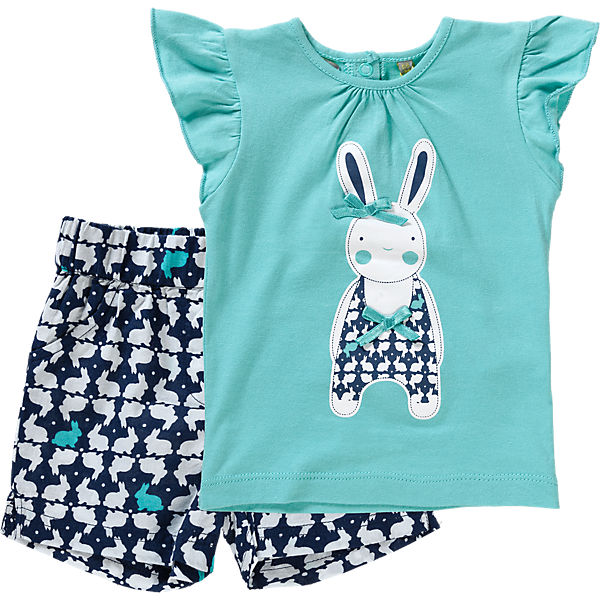 Baby Set T-Shirt + Shorts für Mädchen
