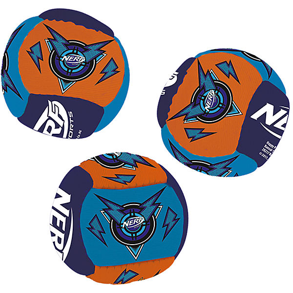 NERF Neopren Miniball-Set, 3 Stück, Ø 5cm