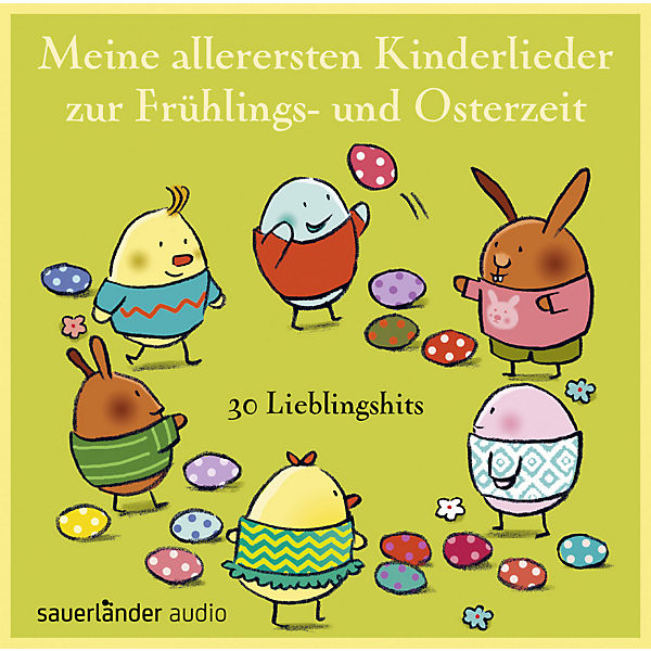 Meine allerersten Kinderlieder zur Frühlings- und Osterzeit, 1 Audio-CD