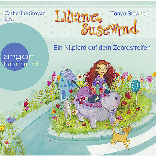 Liliane Susewind: Ein Nilpferd auf dem Zebrastreifen, 1 Audio-CD