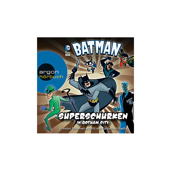 Batman: Superschurken in Gotham City, 1 Audio-CD